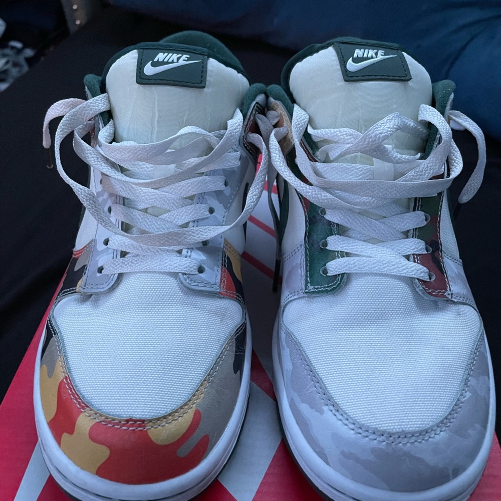 Camo dunks